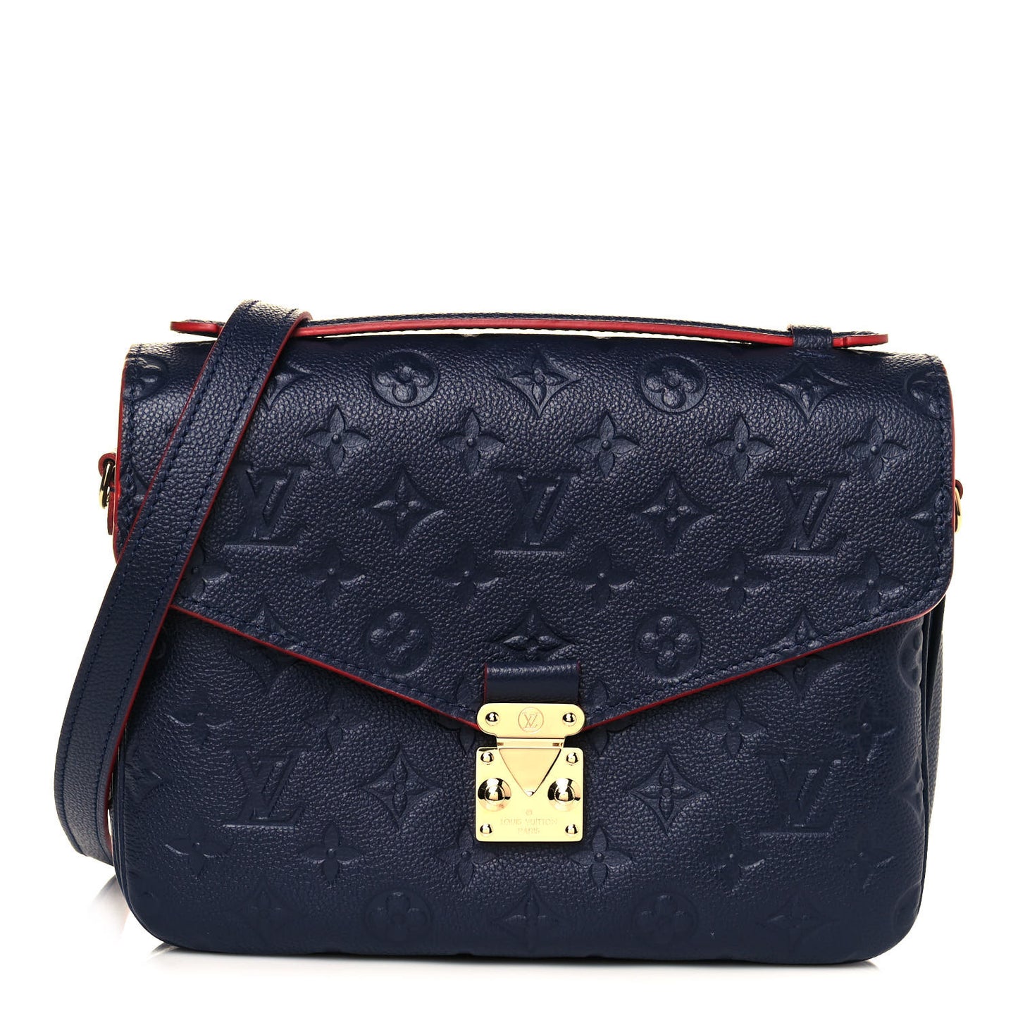 Empreinte Pochette Metis Marine Rouge