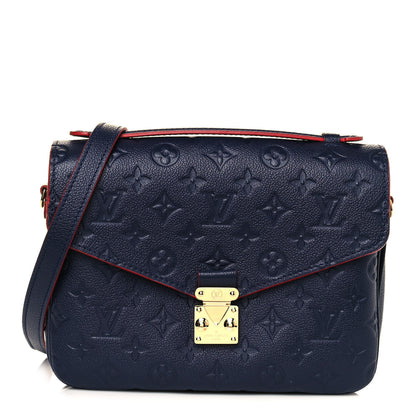 Louis Vuitton Empreinte Pochette Metis Marine Rouge 1 of 13