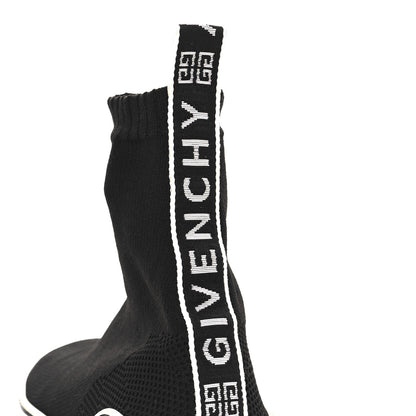 Givenchy Technical Canvas Knit Mens George V Sock Sneakers 40 Black 7 of 7