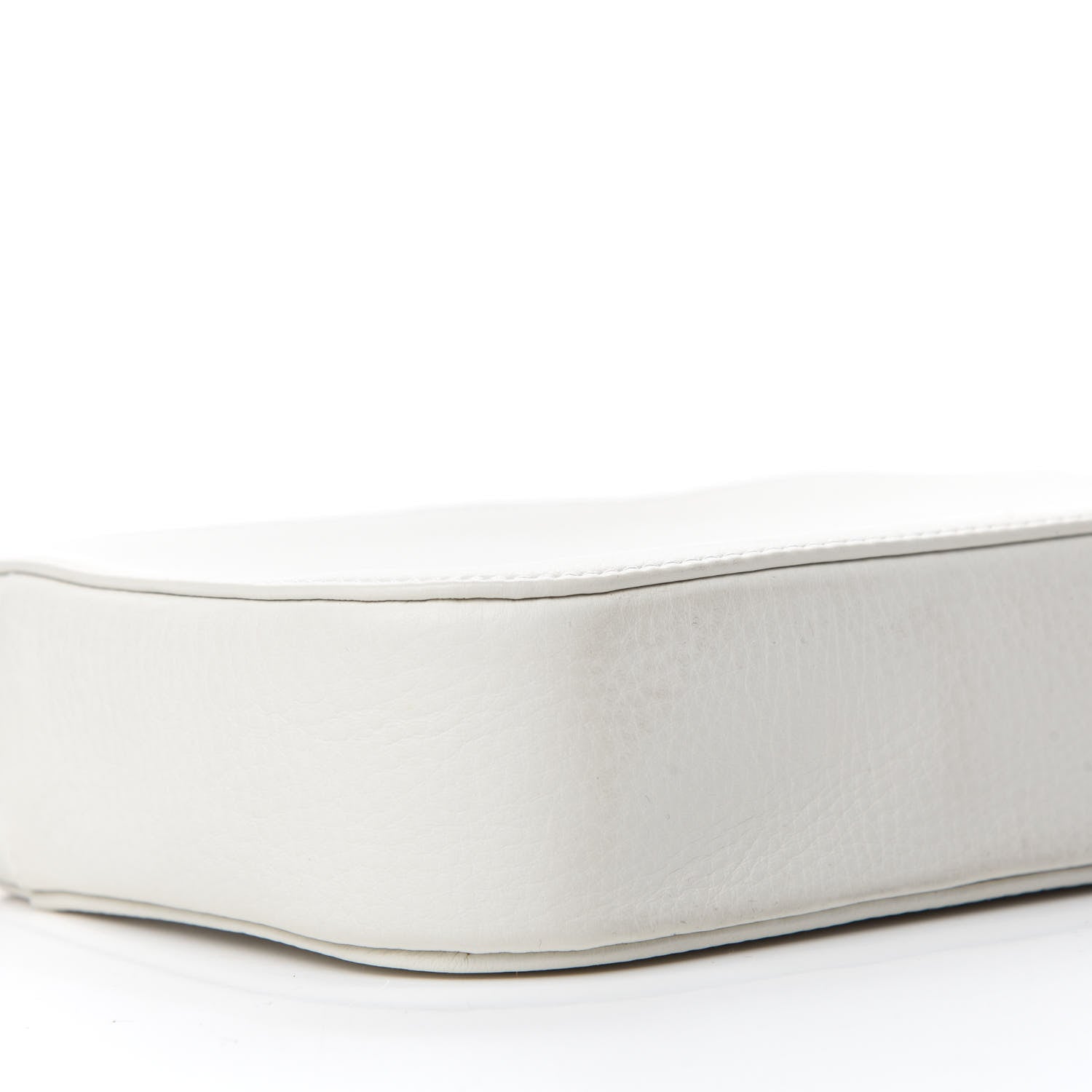 Balenciaga Calfskin Logo S Everyday Camera Bag White 6 of 10