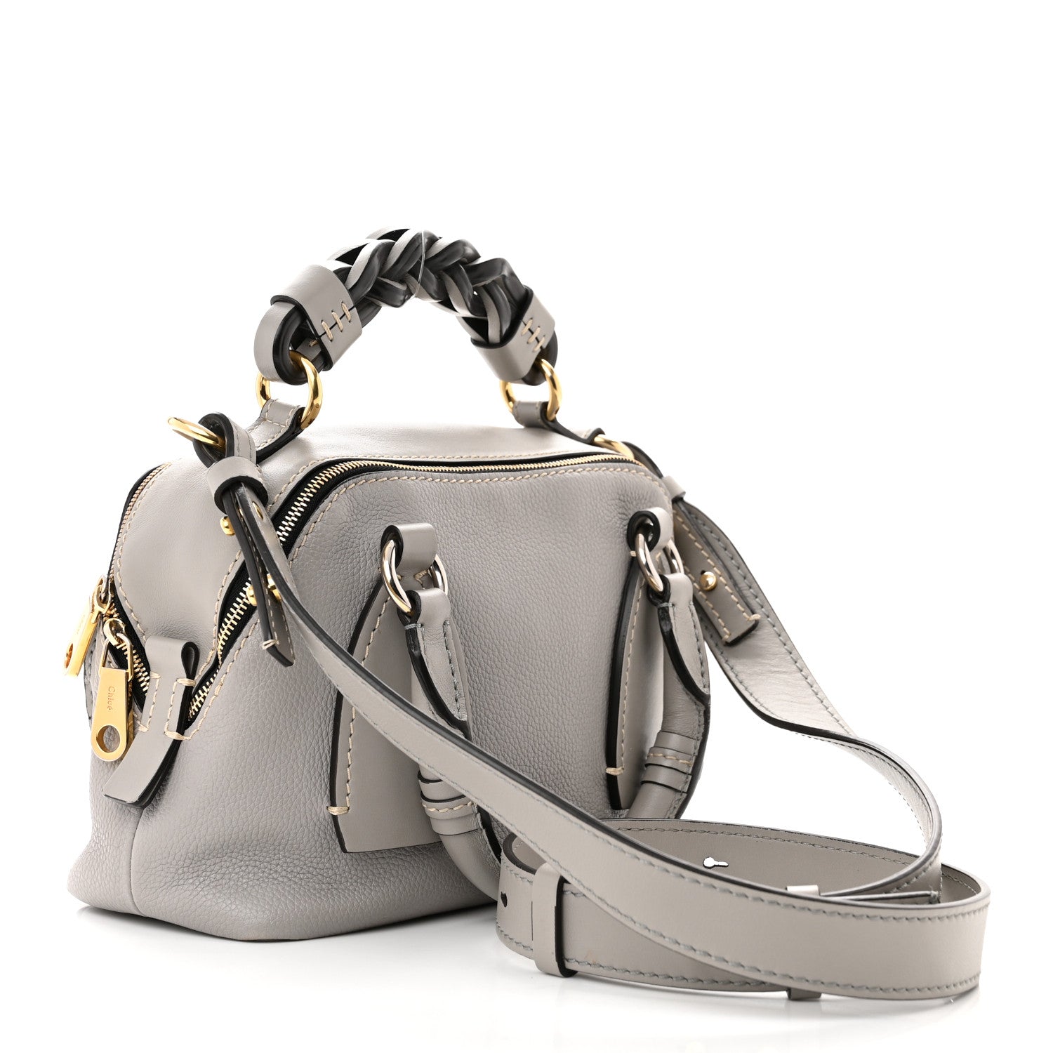 Chloe Calfskin Small Daria Stormy Grey 3 of 12