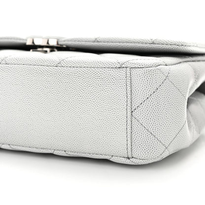 Chanel Shaded Caviar Quilted My Everything Flap Dark Grey Light Grey 10 of 10