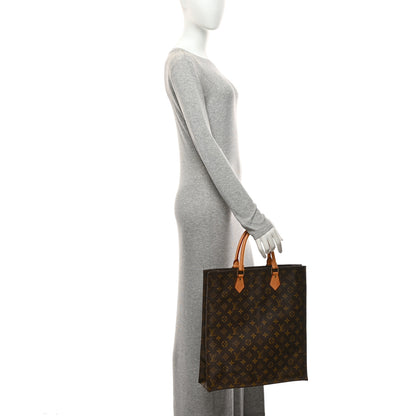 Louis Vuitton Monogram Sac Plat 2 of 12