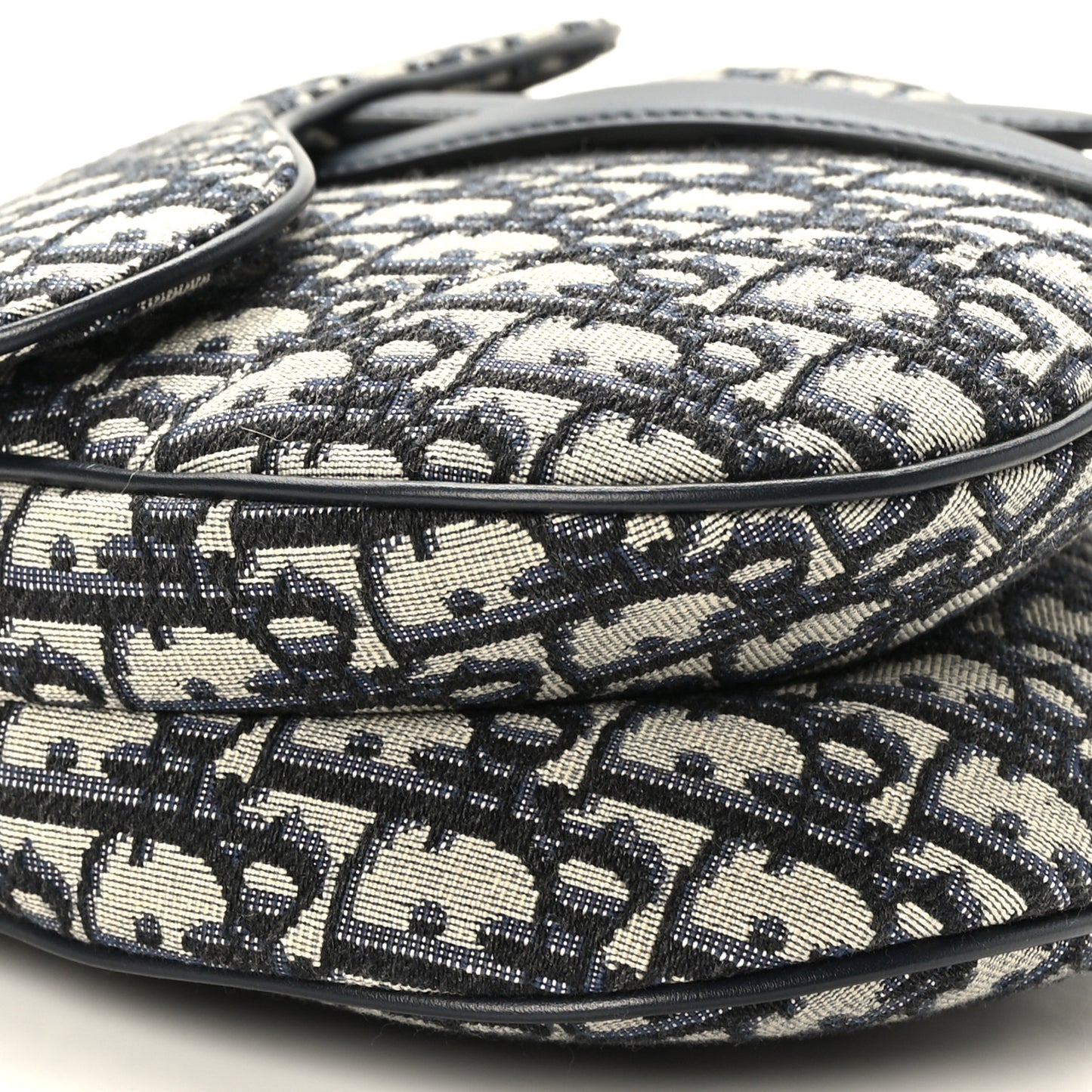 Oblique Saddle Bag Blue