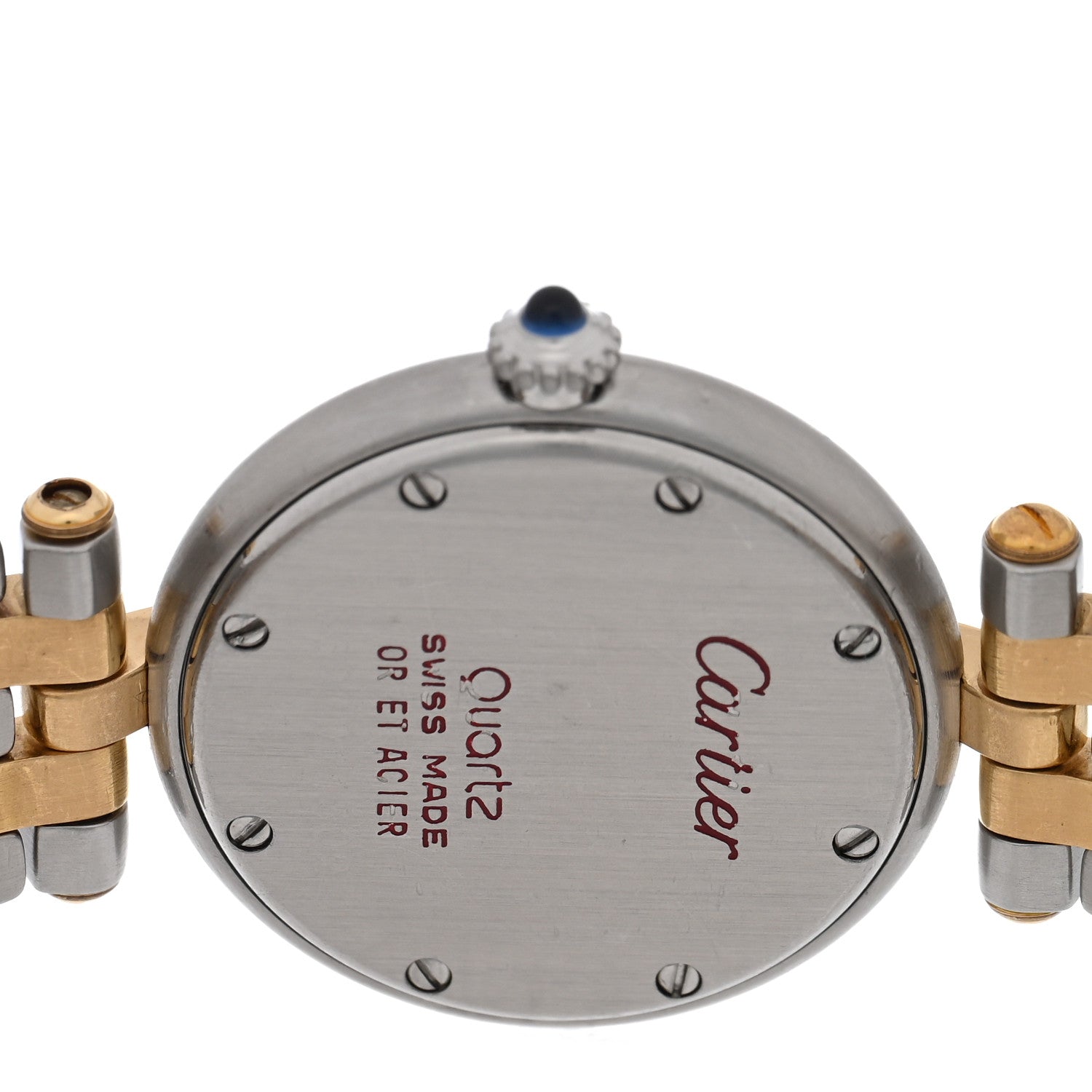 Cartier Stainless Steel 18K Yellow Gold 24mm Panthere Vendome Quartz Watch 4 of 5