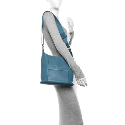 Hermes Taurillon Clemence Sac Good News PM Bleu Jean 2 of 11