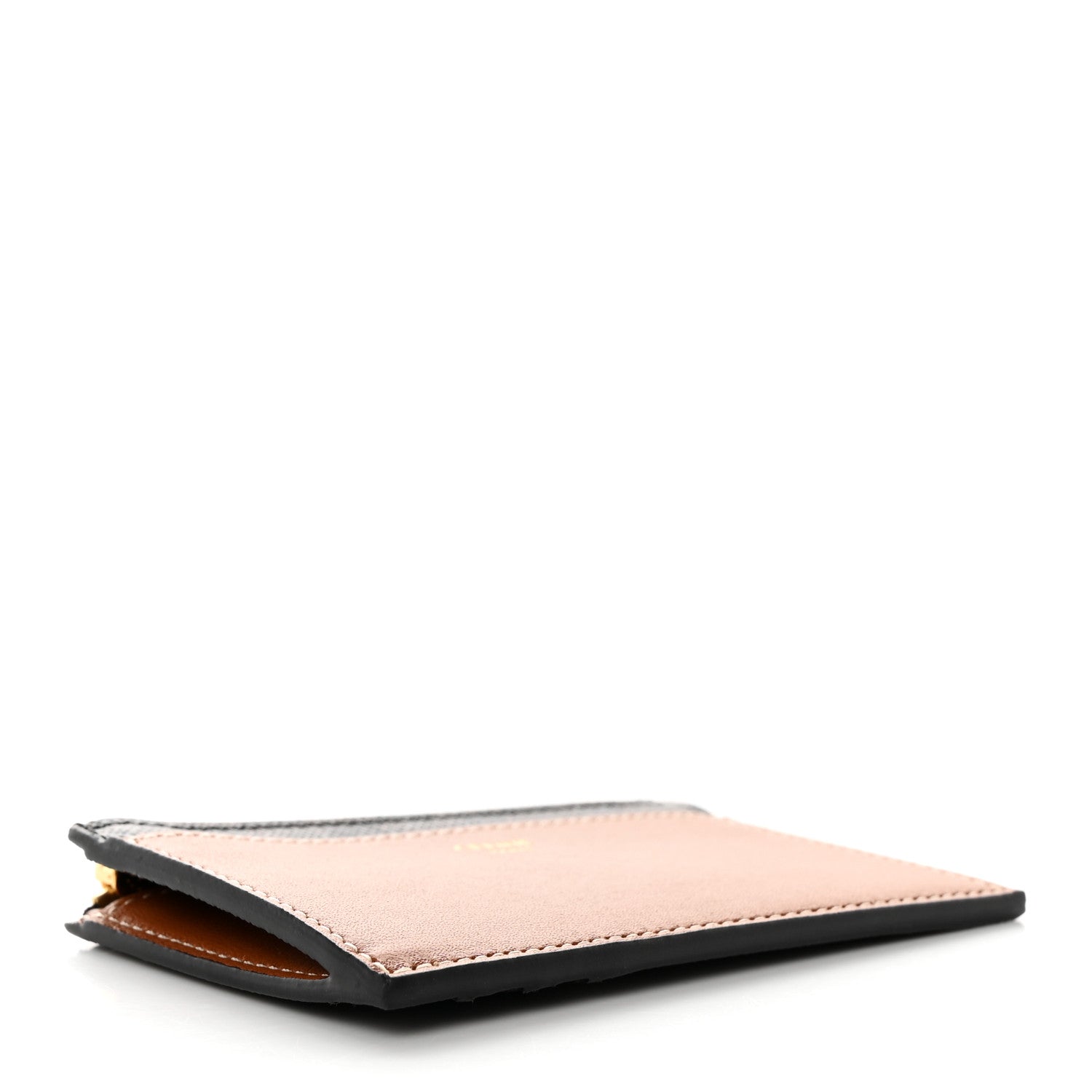 Celine Triomphe Canvas Zipped Card Holder Tan 4 of 12