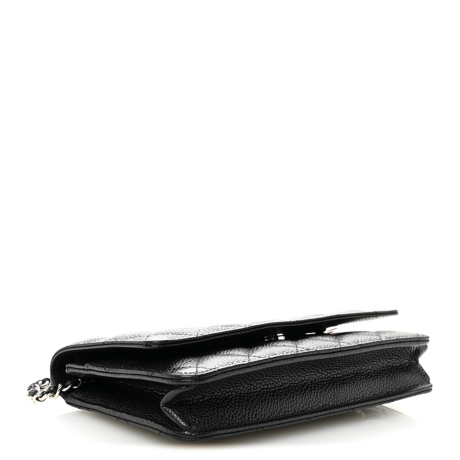 Chanel Caviar Quilted Wallet on Chain WOC Black 4 of 13