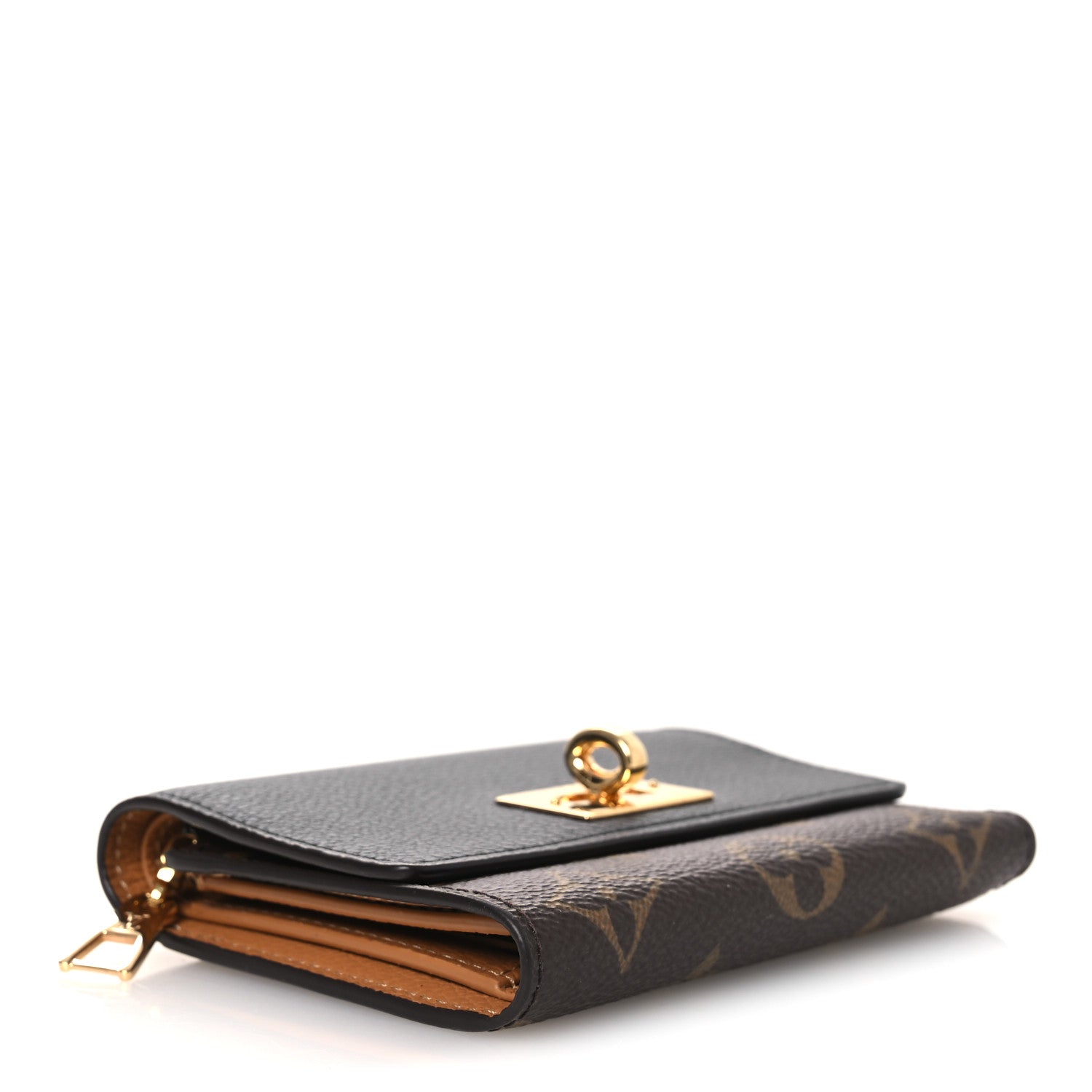 Louis Vuitton Monogram Victorine On My Side Wallet Black 4 of 7