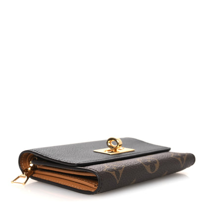 Louis Vuitton Monogram Victorine On My Side Wallet Black 4 of 7