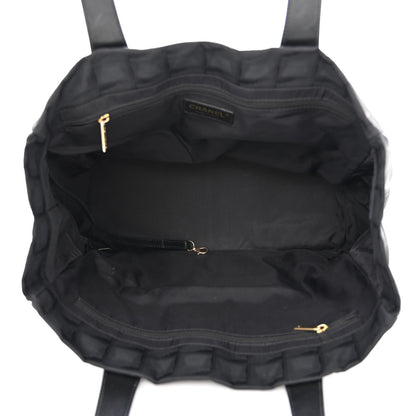 Chanel Nylon Medium Travel Tote Black 5 of 10