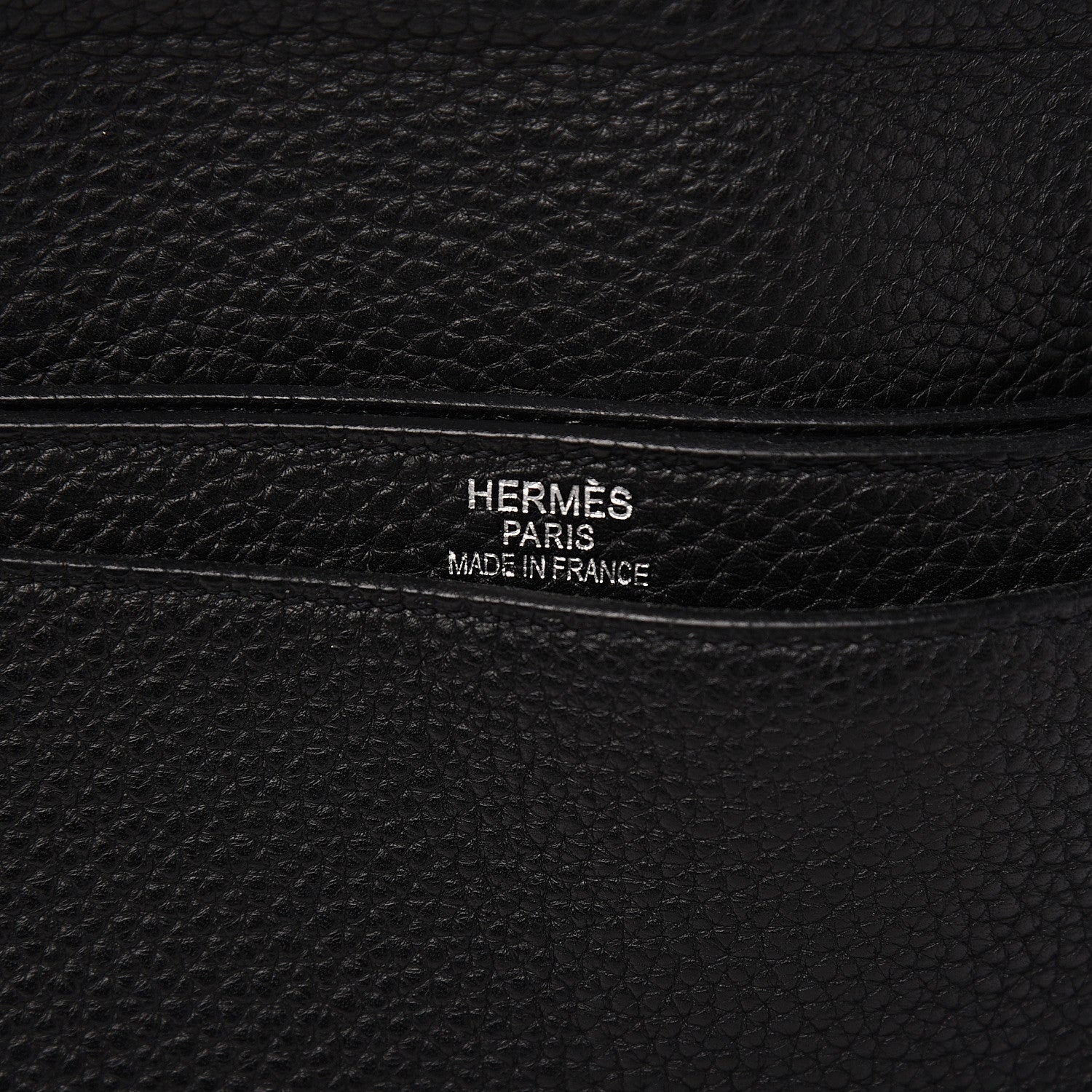 Hermes Taurillon Clemence Sac a Depeche 38 Briefcase Black 5 of 13