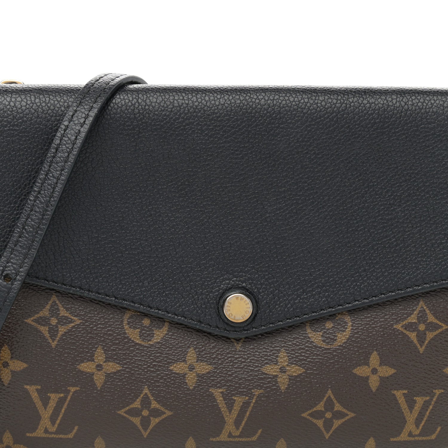 Louis Vuitton Monogram Twice Pochette Black 8 of 17