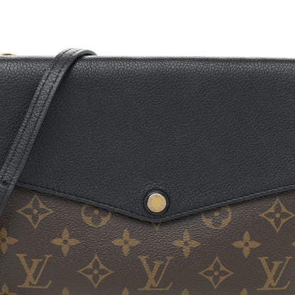 Louis Vuitton Monogram Twice Pochette Black 8 of 17
