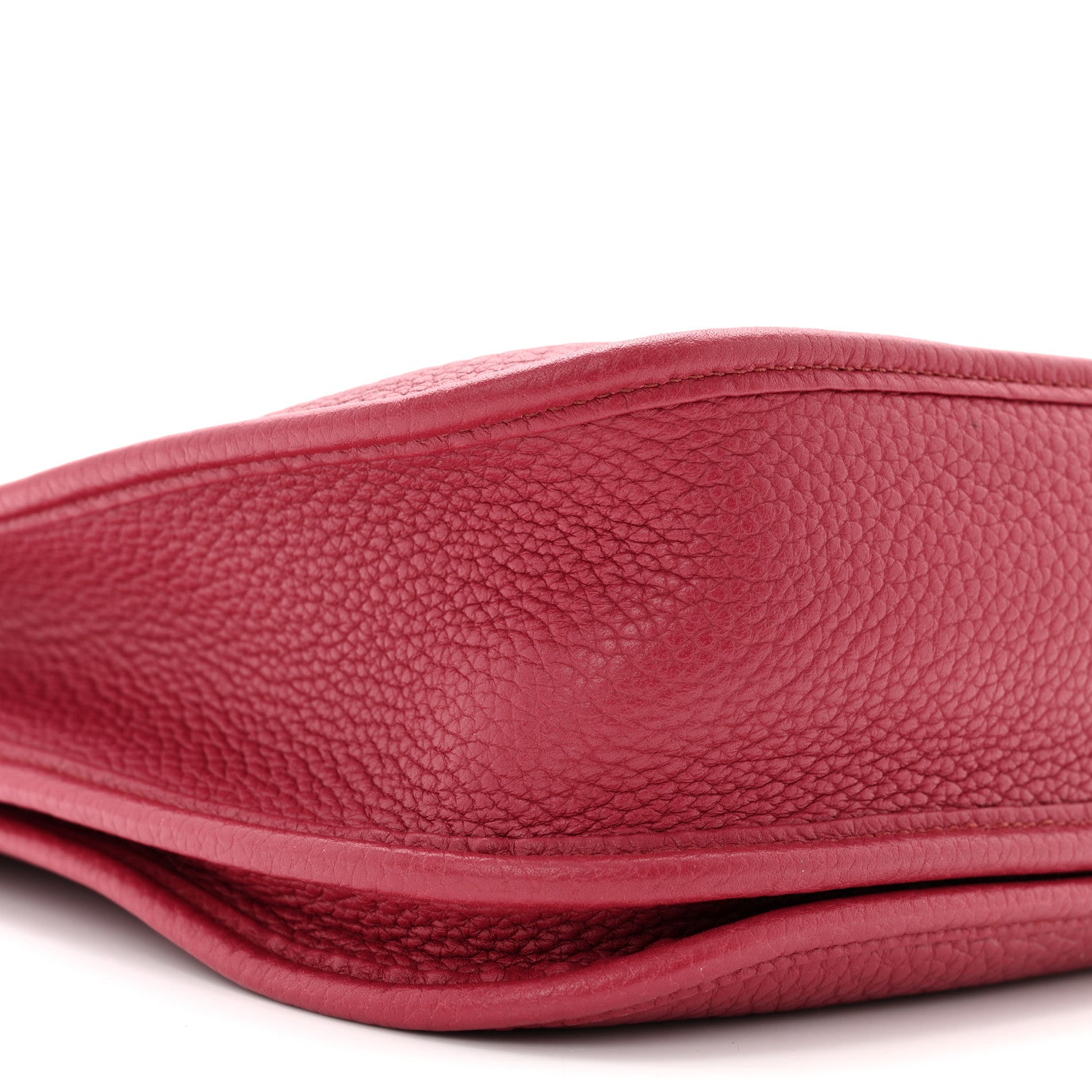 Hermes Taurillon Clemence Evelyne III PM Rouge Grenat 9 of 10