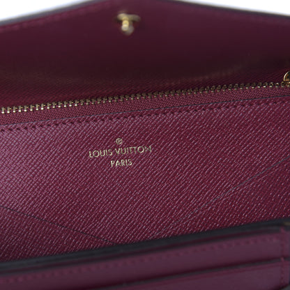 Louis Vuitton Monogram Jeanne Wallet Fuchsia 9 of 10