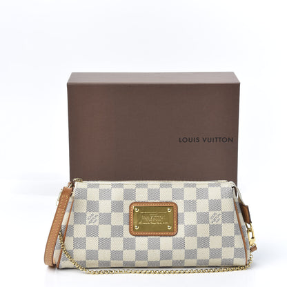 Louis Vuitton Damier Azur Eva Clutch 11 of 11
