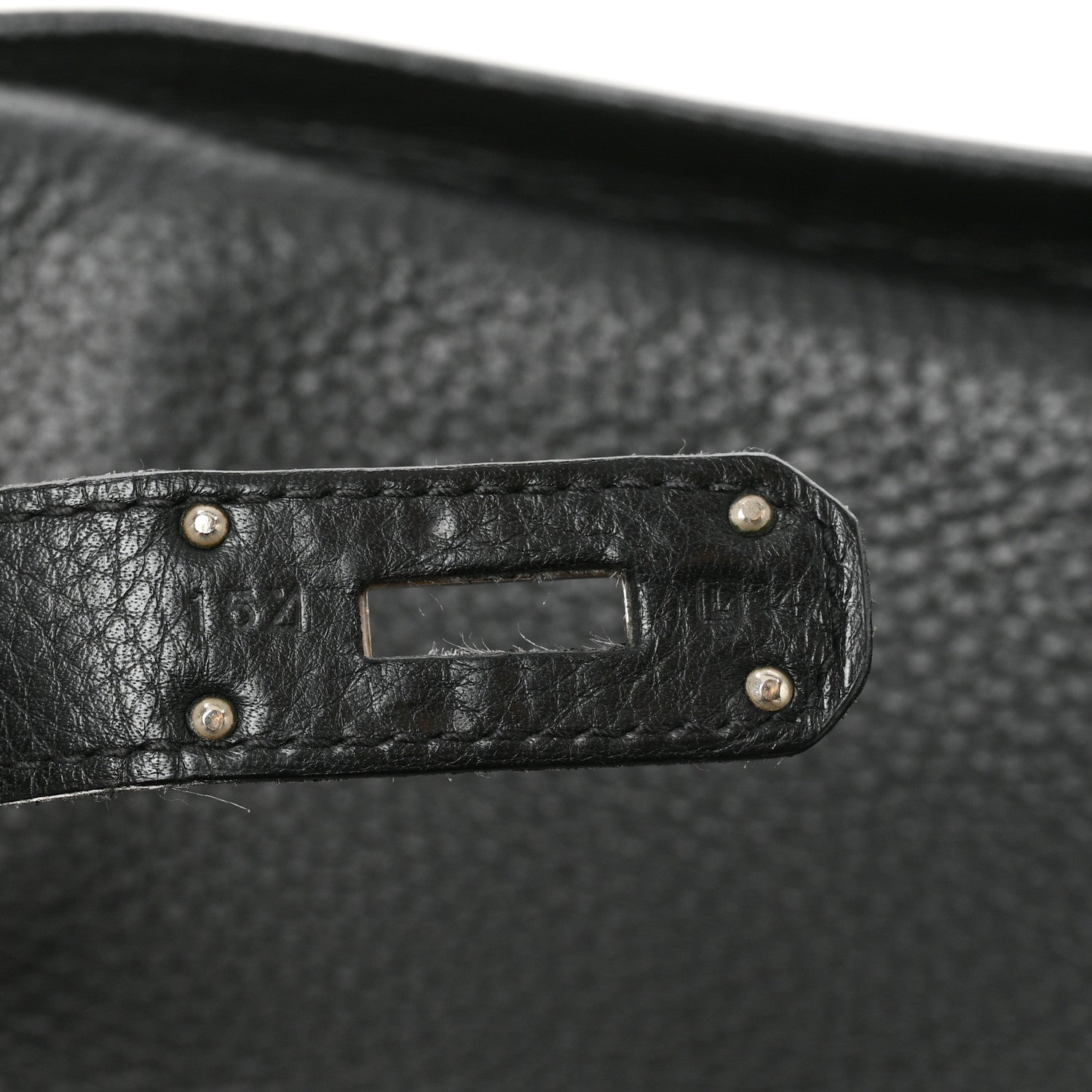 Hermes Taurillon Clemence Jypsiere 37 Black 7 of 10