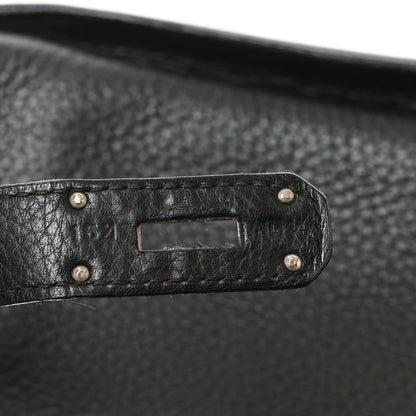 Hermes Taurillon Clemence Jypsiere 37 Black 7 of 10