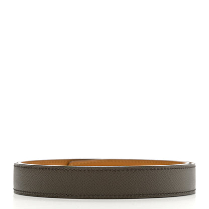 Hermes Swift Epsom 24mm Belt Strap 75 Ochre Etain 2 of 8