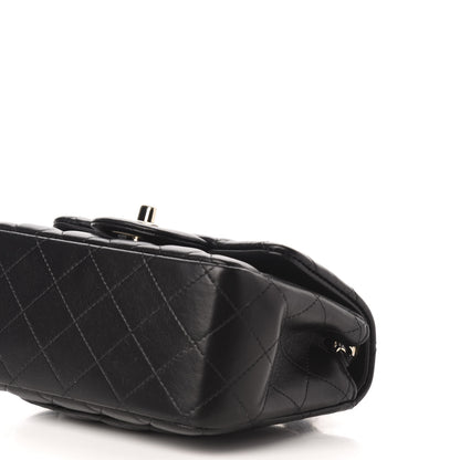 Chanel Lambskin Quilted Mini Square Flap Black 9 of 10