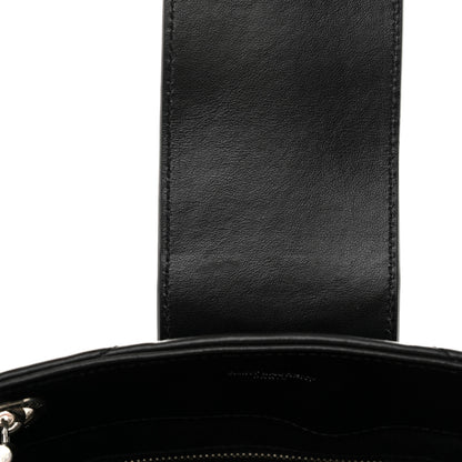 Saint Laurent Calfskin Y Quilted Monogram Large Loulou Shopper Black 12 of 13