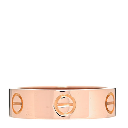 Cartier 18K Pink Gold 5.5mm LOVE Ring 55 7.25 5 of 10