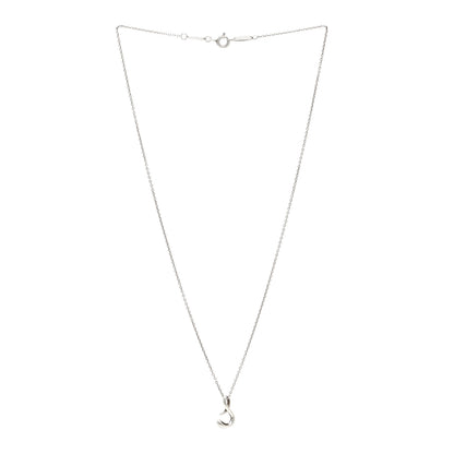 Tiffany Sterling Silver Elsa Peretti Letter S Pendant Necklace 3 of 4