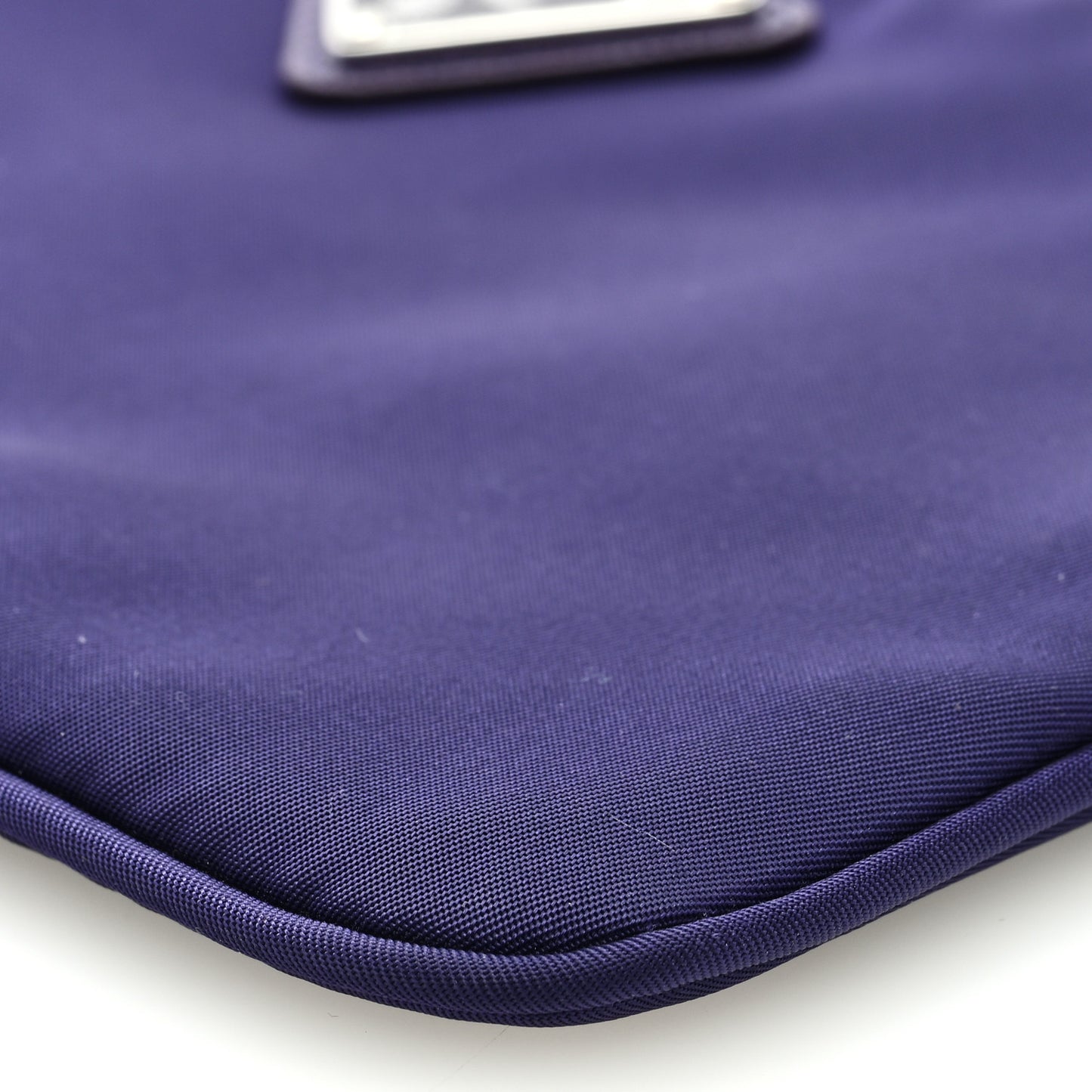 Tessuto Nylon Saffiano Wristlet Viola
