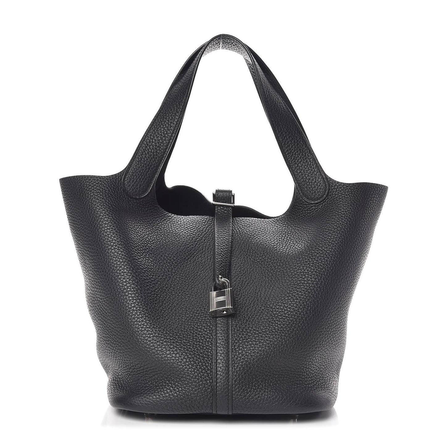 Taurillon Clemence Picotin Lock 22 MM Black