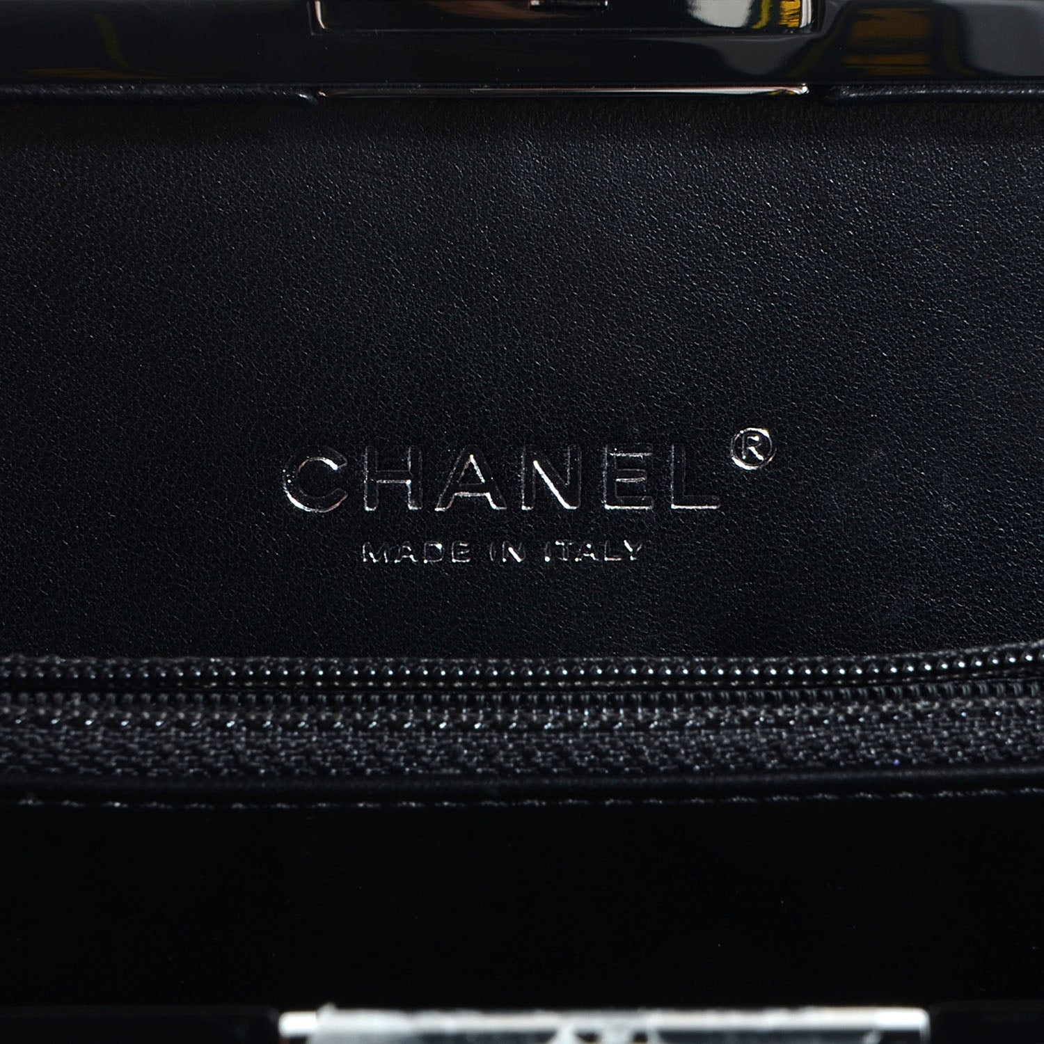 Chanel Plexiglass Barcode Boy Brick Lego Clutch Black 6 of 10