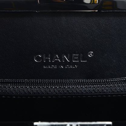 Chanel Plexiglass Barcode Boy Brick Lego Clutch Black 6 of 10
