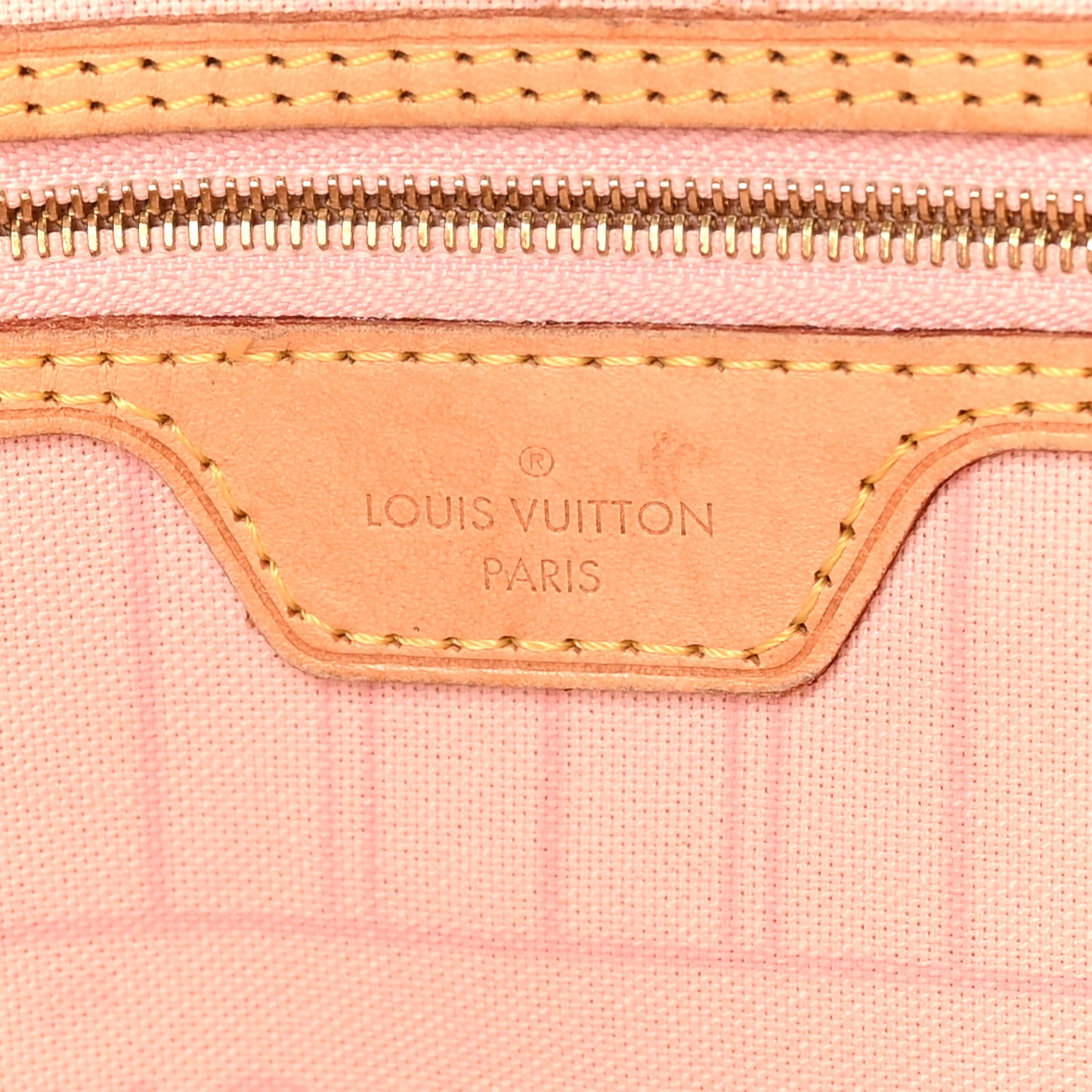 Damier Azur Neo Neverfull MM Rose Ballerine