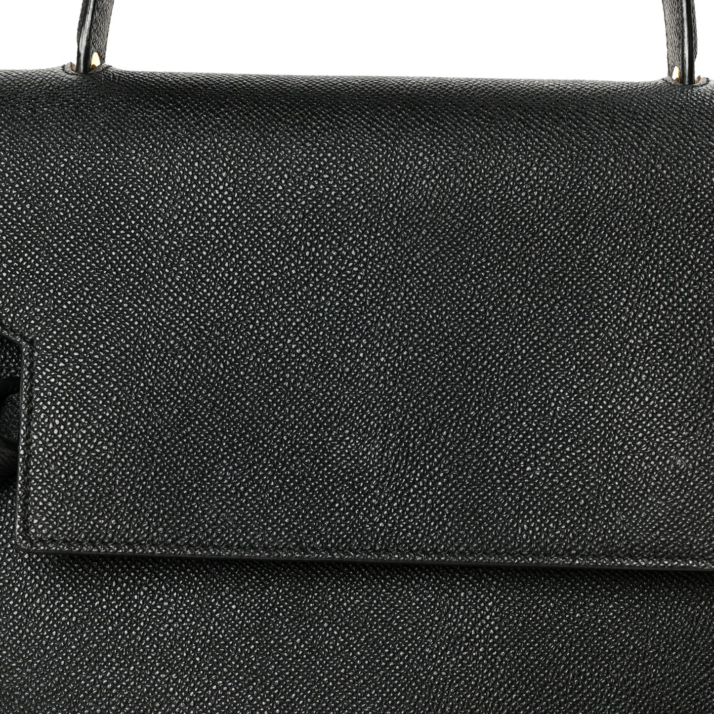 Grained Calfskin Mini Belt Bag Black