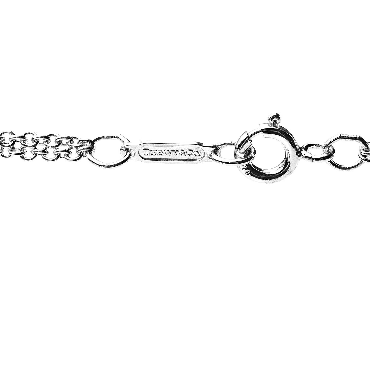 Sterling Silver Figure 8 Pendant Necklace