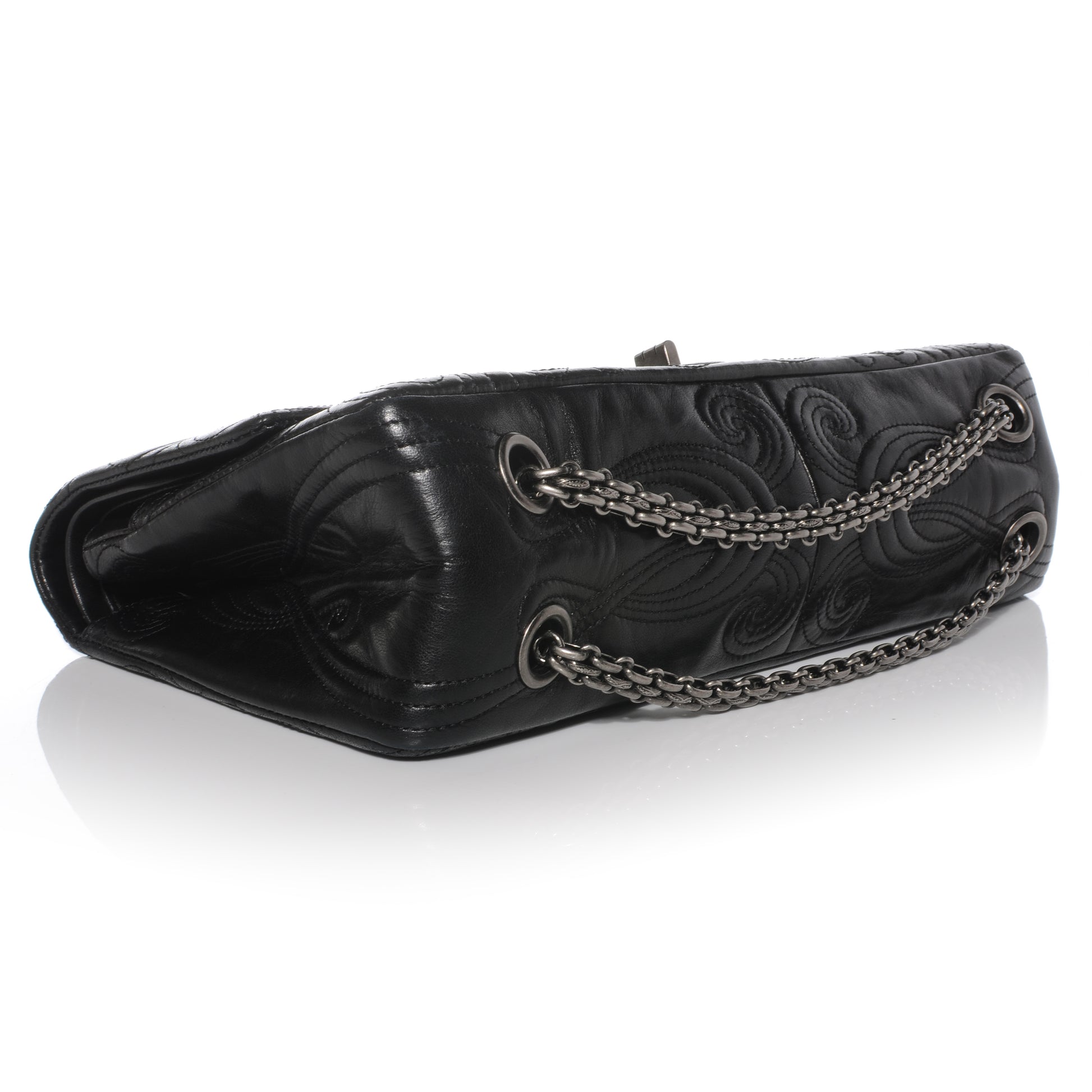 Chanel Lambskin 2.55 Reissue 226 Moscou Flap Black 4 of 9