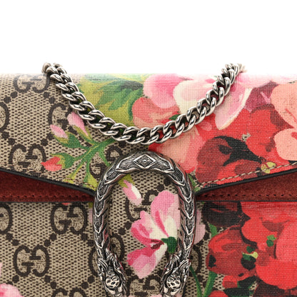Gucci GG Supreme Monogram Blooms Super Mini Dionysus Shoulder Bag Beige Multicolor Dry Rose 5 of 11