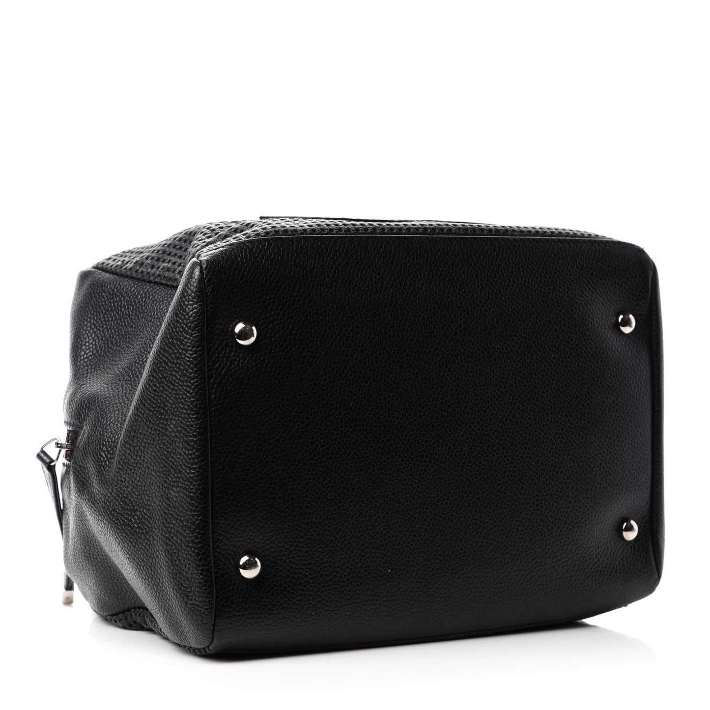 Caviar Perforated Bowler Black