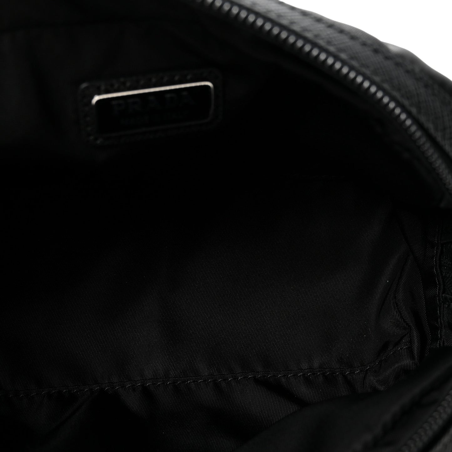 Nylon Vela Cosmetic Pouch Black