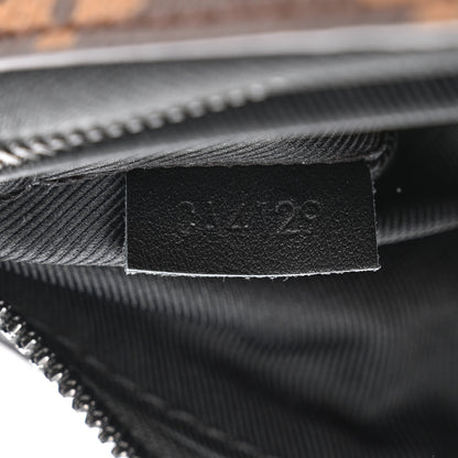 Louis Vuitton Monogram Tuffetage Triangle Messenger Black 7 of 10