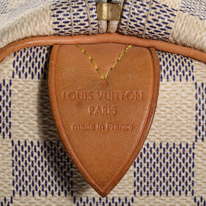 Louis Vuitton Damier Azur Speedy 30 7 of 7