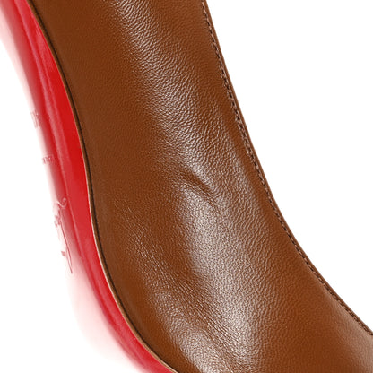 Christian Louboutin Nappa Kate 85 Pumps 40.5 Nude 5 9 of 10