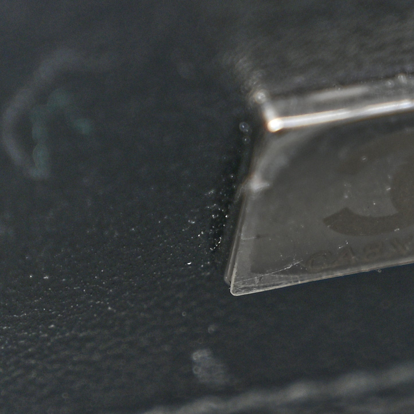 Plexiglass Plexi Coco Bag Black Blue