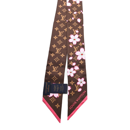 Louis Vuitton LV X TM Silk Monogram Cherry Blossom BB Bandeau Tan 2 of 3