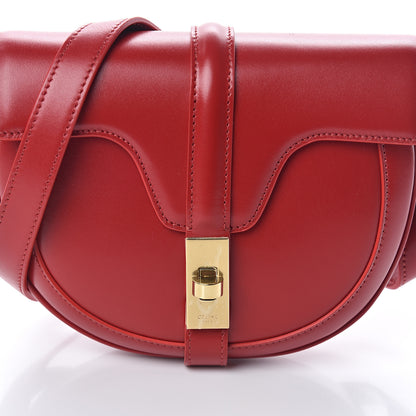 Celine Satinated Calfskin Besace Small 16 Red 6 of 8