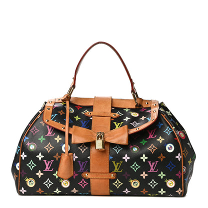 Louis Vuitton Monogram Multicolor Murakami Eye Love You Black 1 of 40