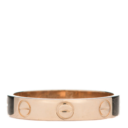 Cartier 18K Yellow Gold 3.5mm LOVE Wedding Band Ring 52 6 1 of 5
