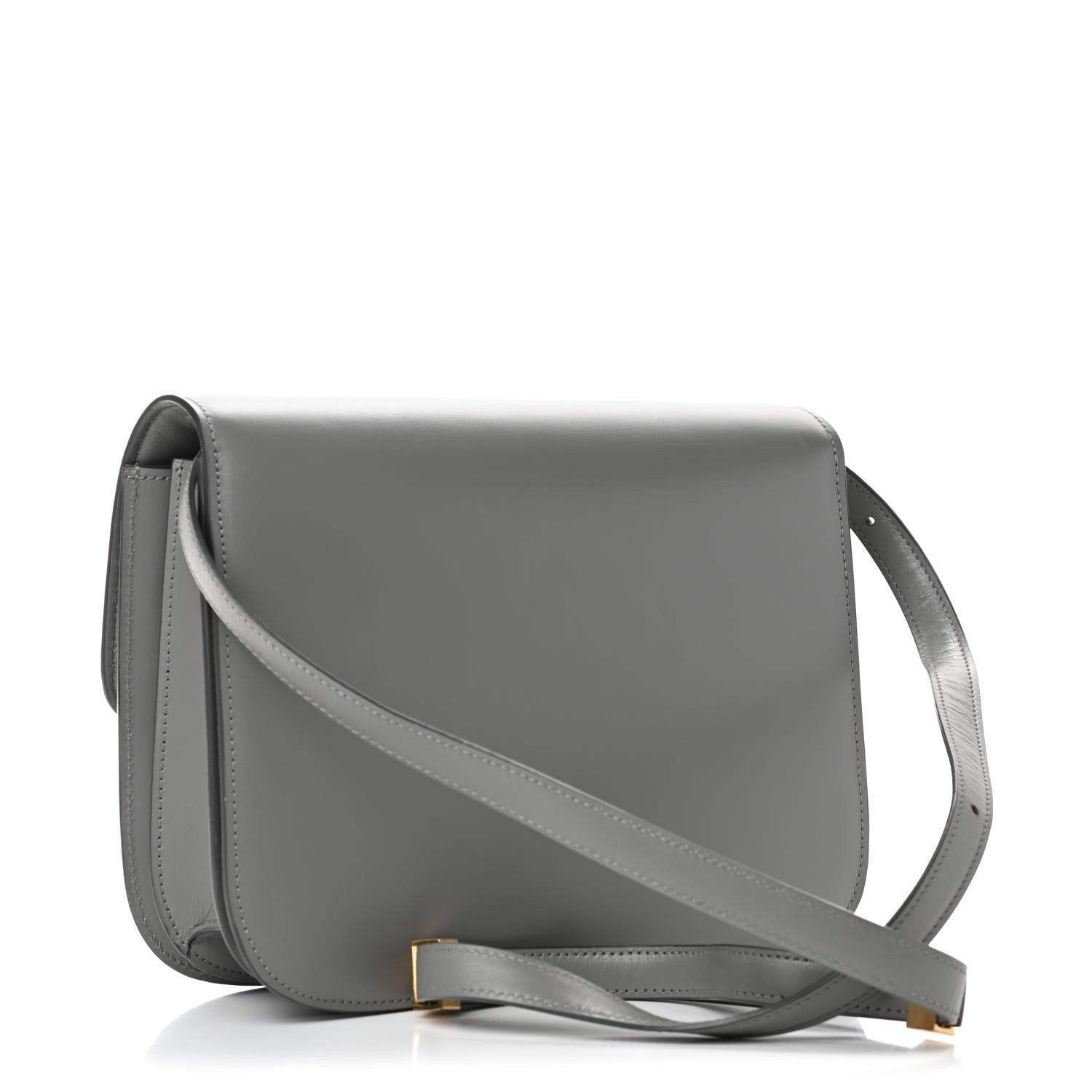 Celine Box Calfskin Medium Classic Box Flap Bag Zinc 2 of 4
