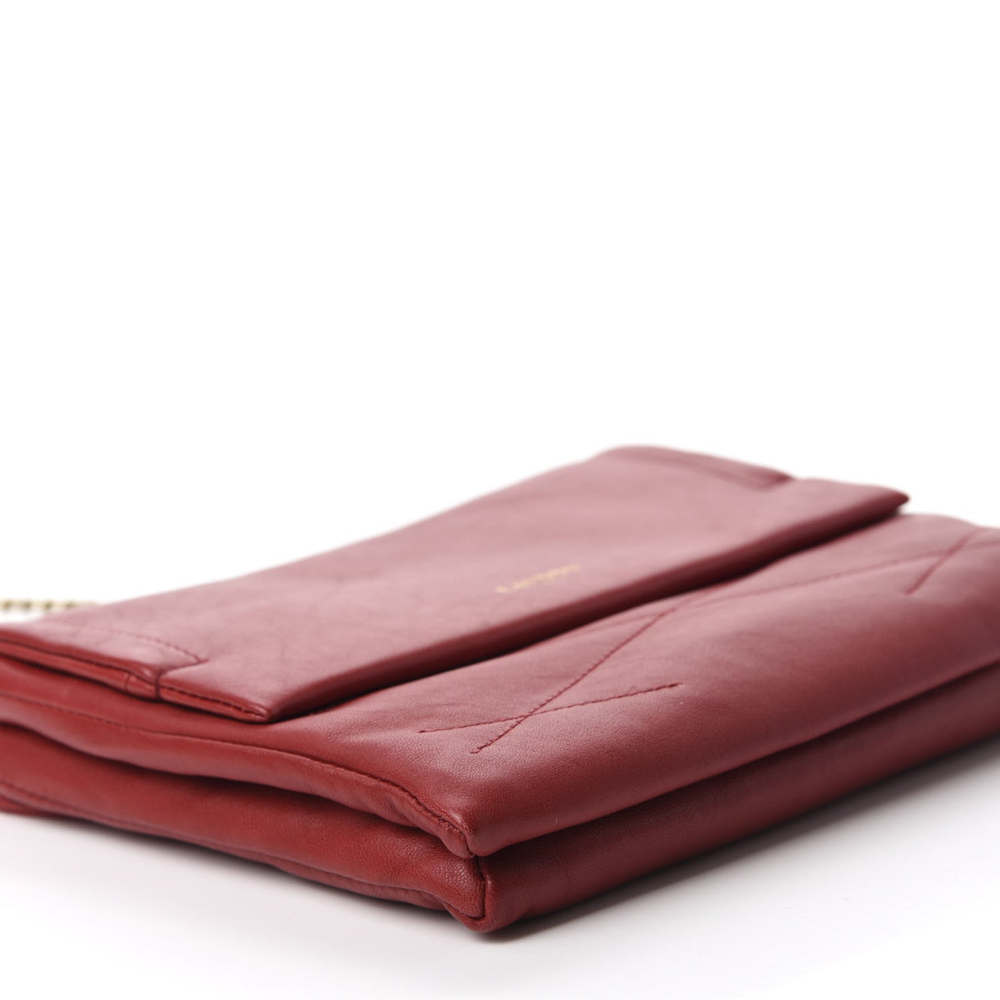 Lambskin Mini Sugar Flap Shoulder Bag Red