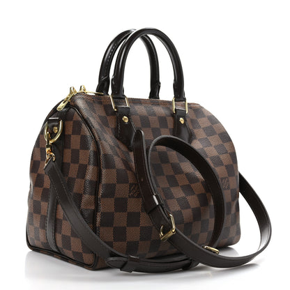 Louis Vuitton Damier Ebene Speedy Bandouliere 25 3 of 11
